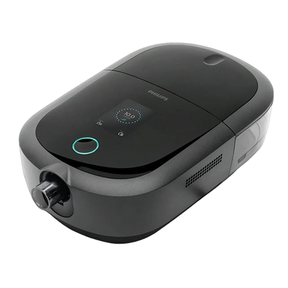 Philips DreamStation 2 Auto CPAP Advanced mit Luftbefeuchter und integriertem 4G Mobilfunkmodem.