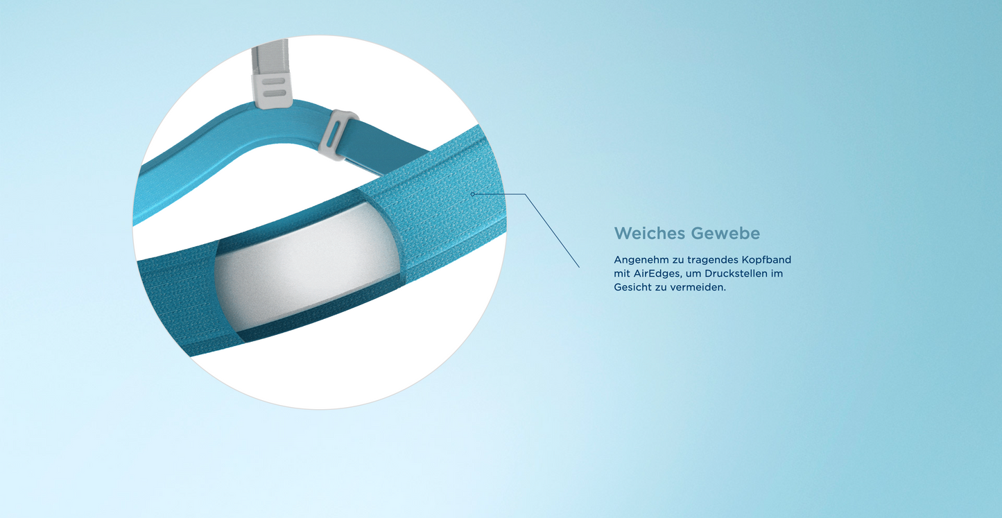 Fisher & Paykel Evora kompakte Nasalmaske -  CPAP Schlaftherapie Nasal-Maske